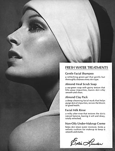 1968 Estee Lauder Fresh Water Treatments