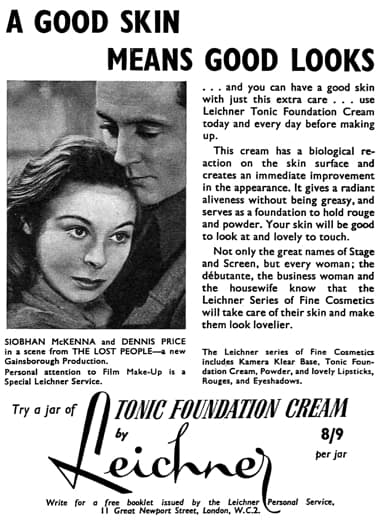 1949 Leichner Tonic foundation