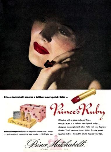 1946 Matchabelli Princes Ruby