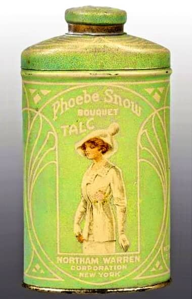 Phoebe Snow Talcum Powder