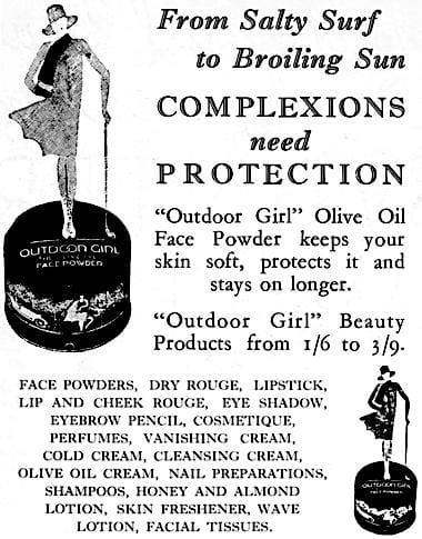 1933 Outdoor Girl