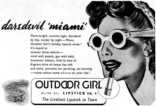 1939 Outdoor Girl Miami Lipstick