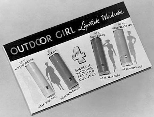 1951 Outdoor Girl Lipstick Wardrobe