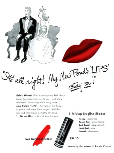 1941 Ponds Lips