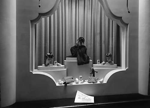 1942 Mrs Miniver Rose display window