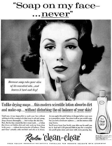 1959 Revlon Clean-Clear