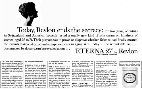 1961 Revlon Eterna 27