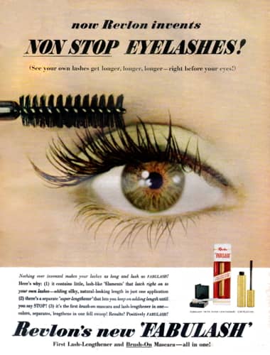 1964 Revlon Fabulash Mascara