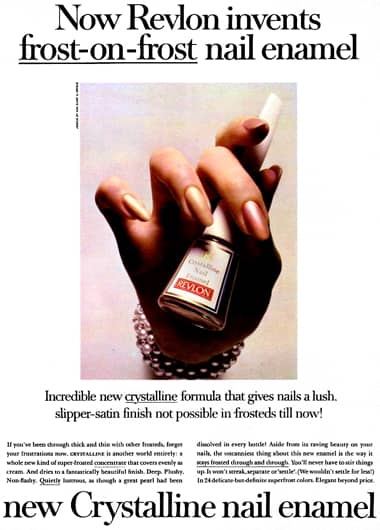 966 Revlon Crystalline Nail Enamels