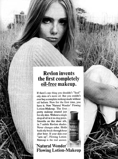 1968 Revlon Flowing Lotion