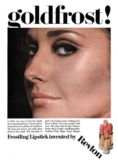 1968 Revlon Goldfrost