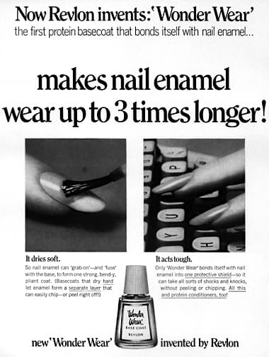 1969 Revlon Wonder Wear Base Coat