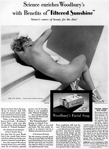 1936 Woodbury Facial Soap