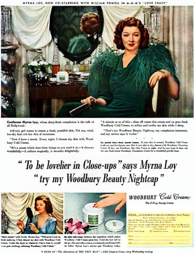 1941 Woodbury Cold Cream