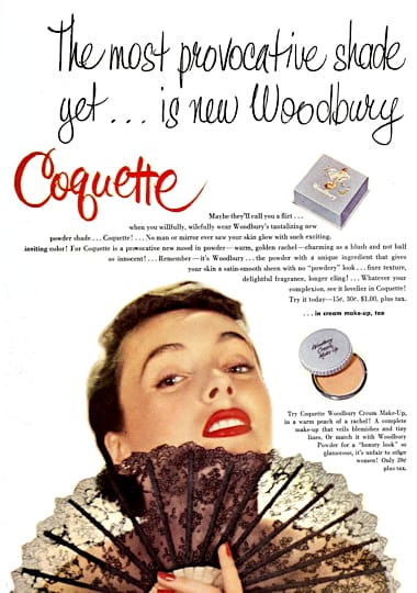 1950 Woodbury Coquette Powder