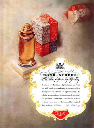 1937 Yardley Bond Street