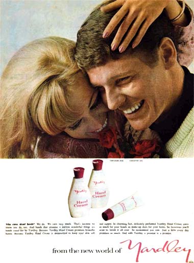 1965 Yardley Hand Lotion