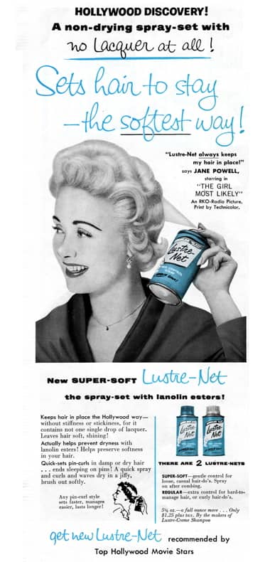 1956 Colgate-Palmolive Luster-Net