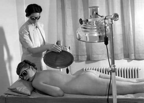 1937 Ultra-violet light treatment