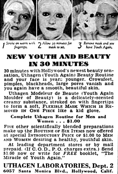 1932 Uthagen Flexible Mask