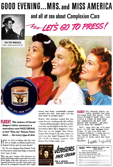 1940 Jergens Face Cream